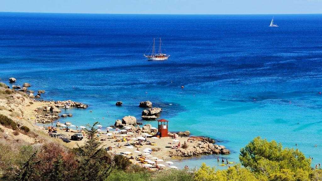 Protaras Holiday Villa 007 Phòng bức ảnh